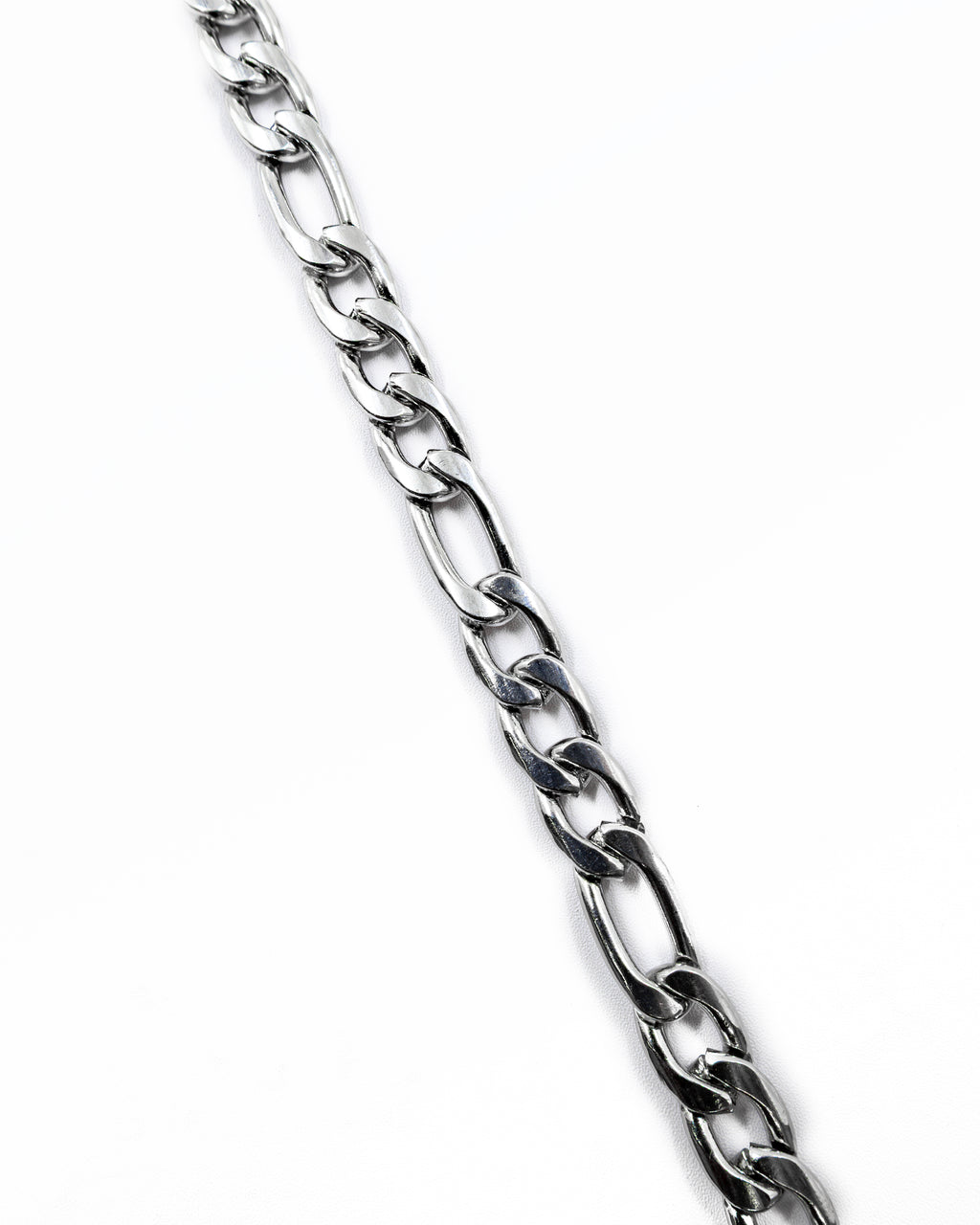 Cadenas Larga de Eslabon Plateada M5 Acero Inoxidable