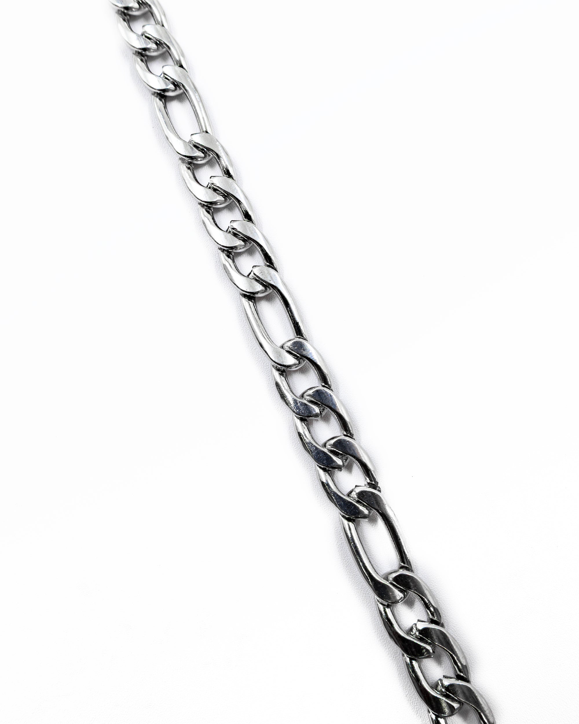 Cadenas Larga de Eslabon Plateada M5 Acero Inoxidable