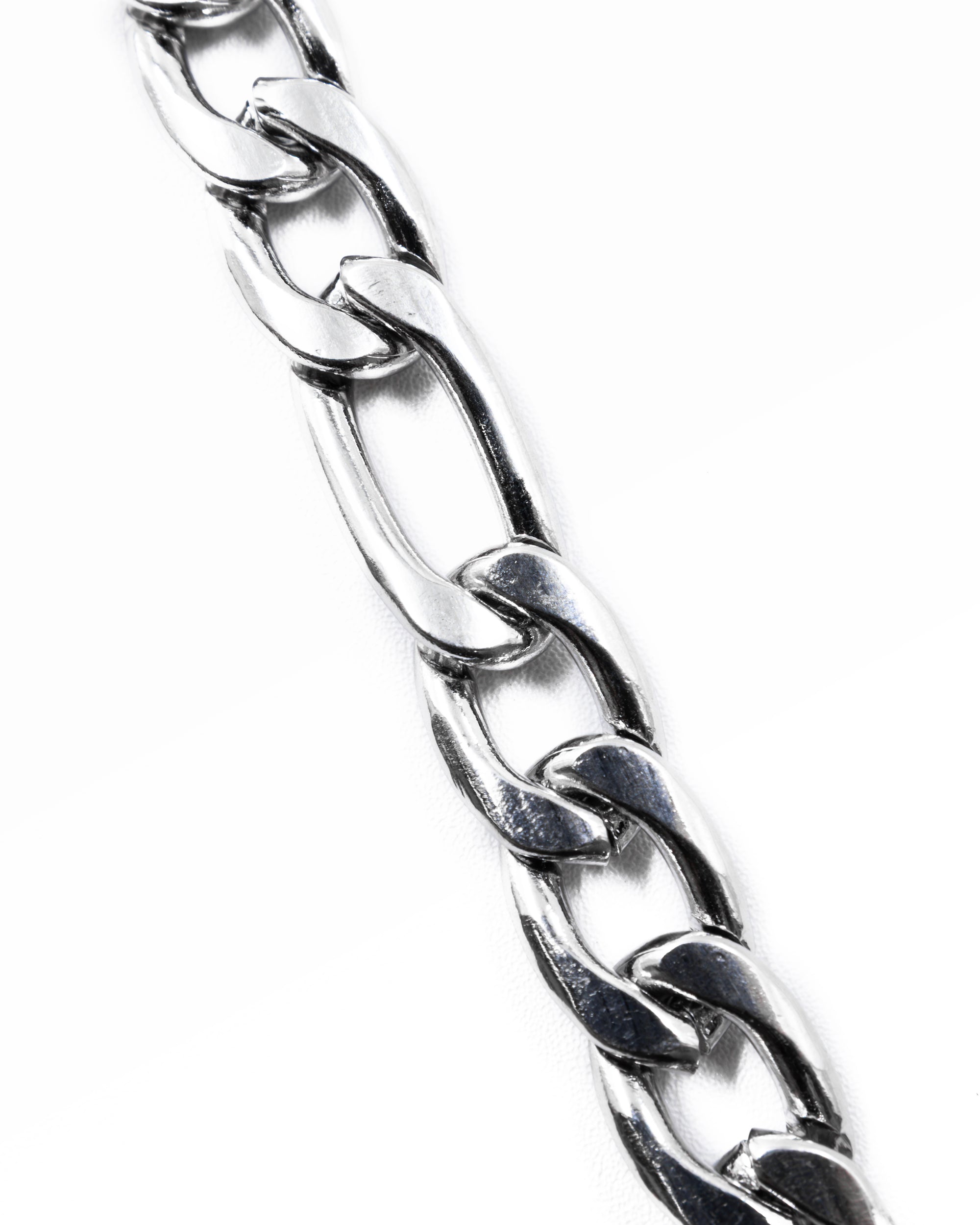 Cadenas Larga de Eslabon Plateada M5 Acero Inoxidable