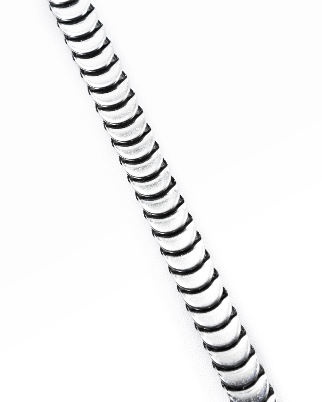 Cadenas Larga de Eslabon Plateada M18 Acero Inoxidable