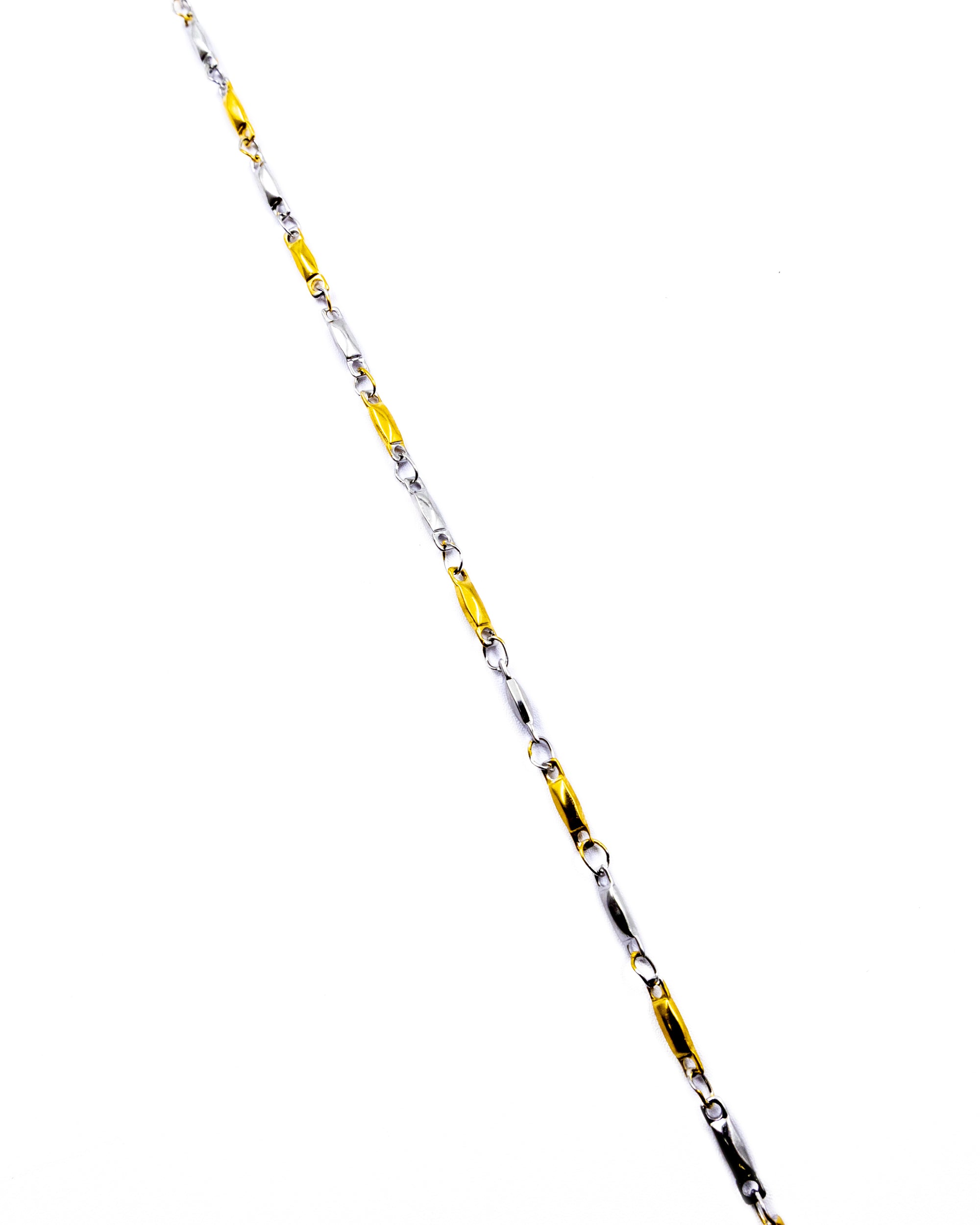 Cadena Barras Facetadas Peque?a - M6 Acero Inoxidable