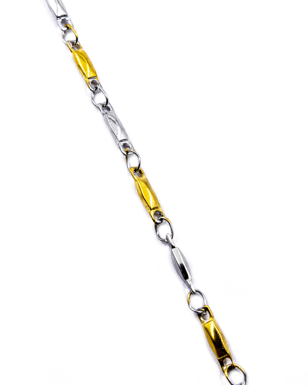 Cadena Barras Facetadas Peque?a - M6 Acero Inoxidable