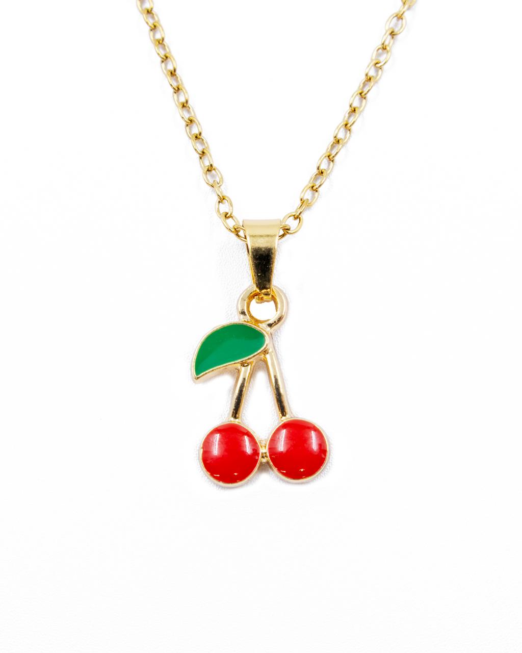 Collar de Cereza - M1 Oro Laminado
