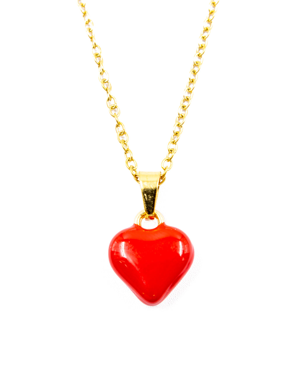 Collar de Corazon - M8 Oro Laminado