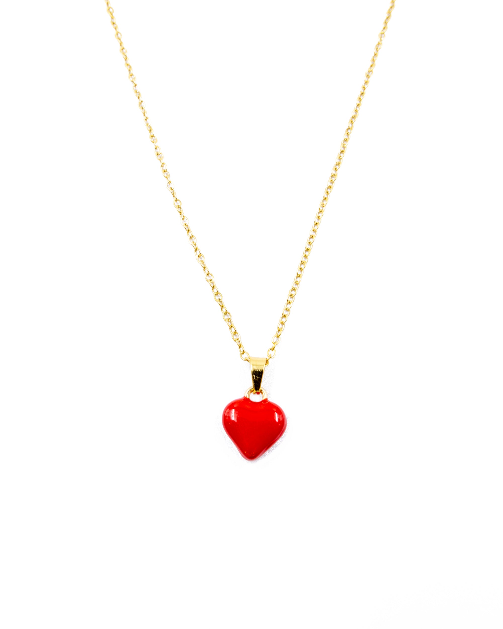 Collar de Corazon - M8 Oro Laminado