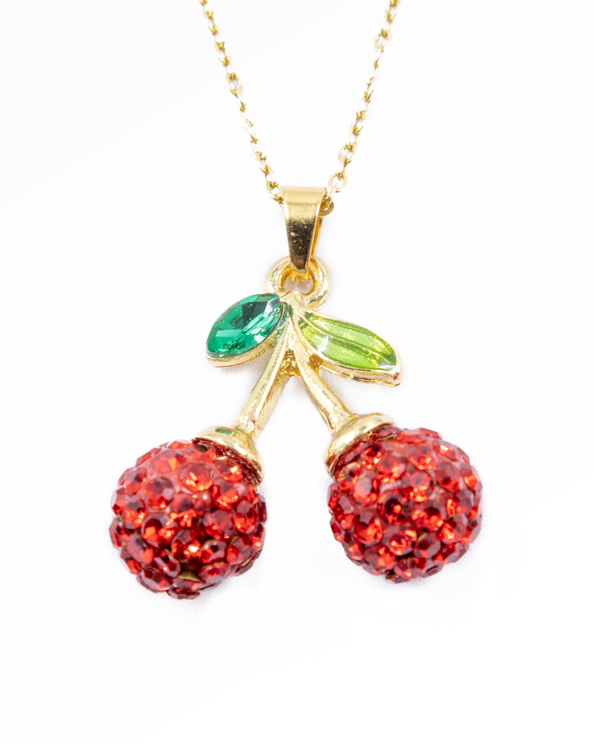 Collar de Cereza - M24 Oro Laminado
