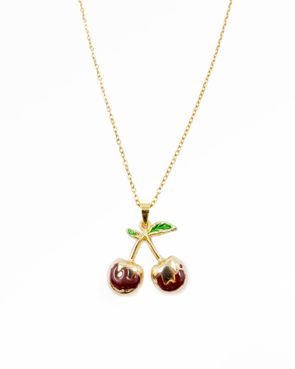 Collar de Cereza - M11 Oro Laminado