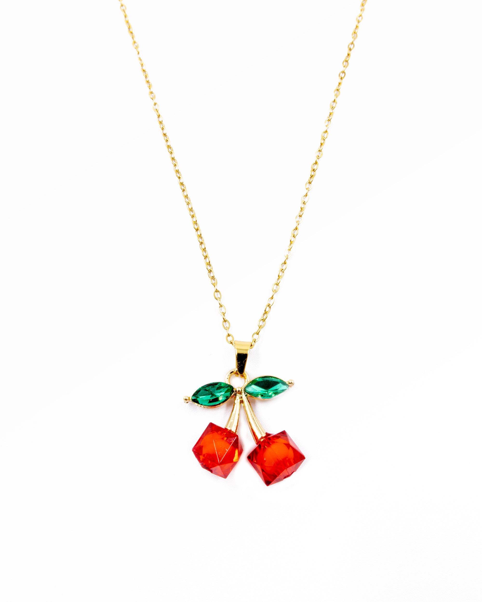Collar de Cereza - M16 Oro Laminado