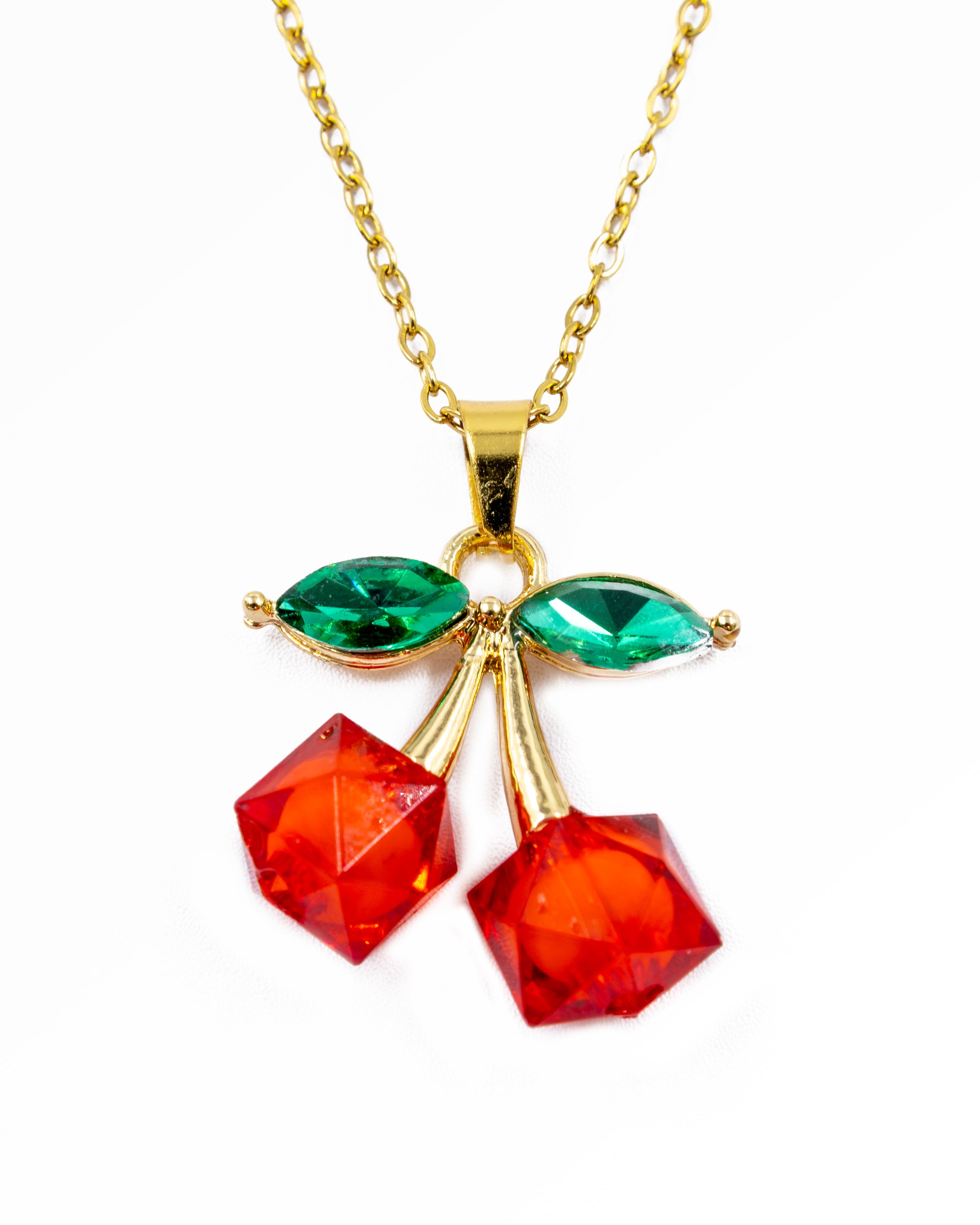 Collar de Cereza - M16 Oro Laminado