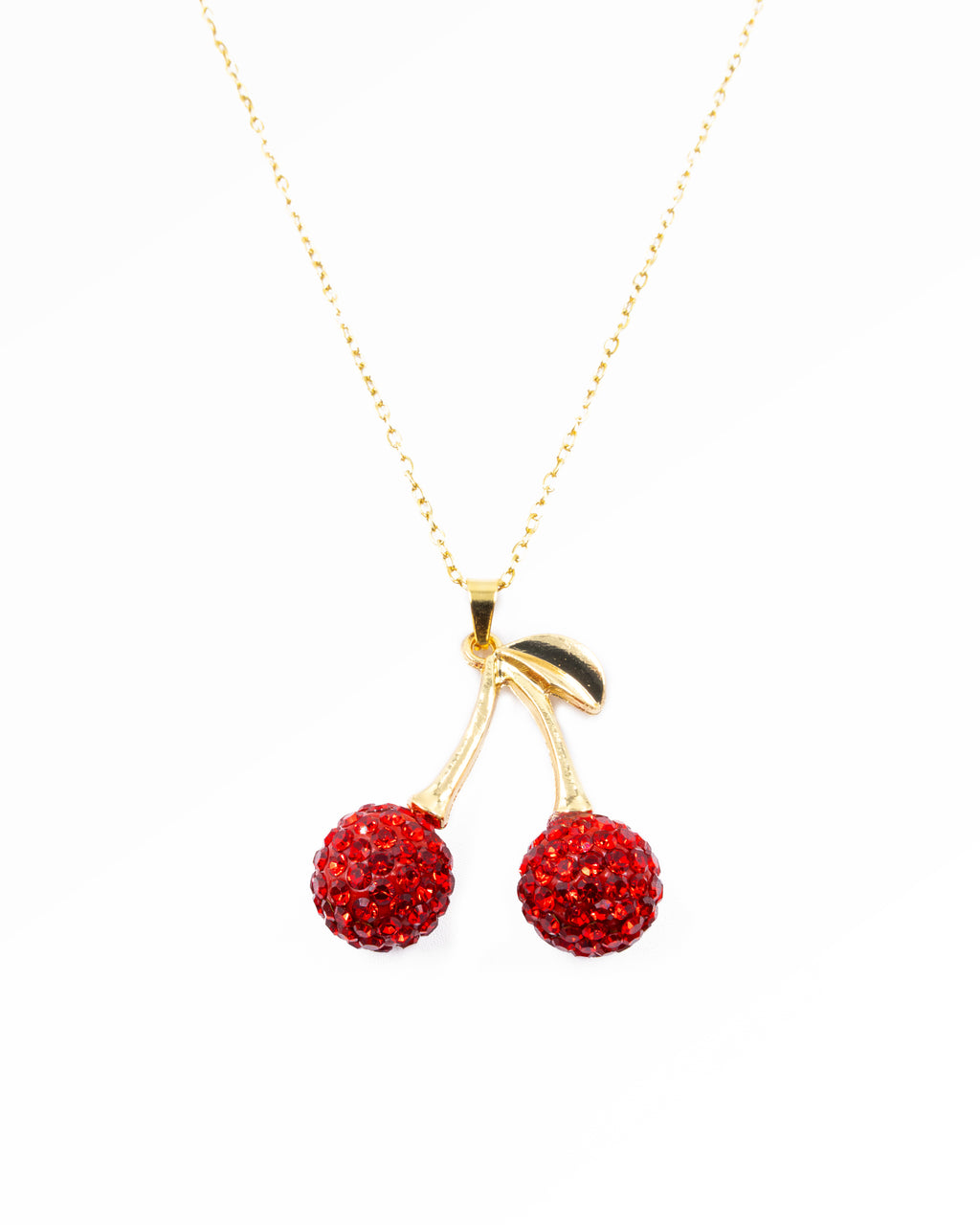 Collar de Cereza - M26 Oro Laminado