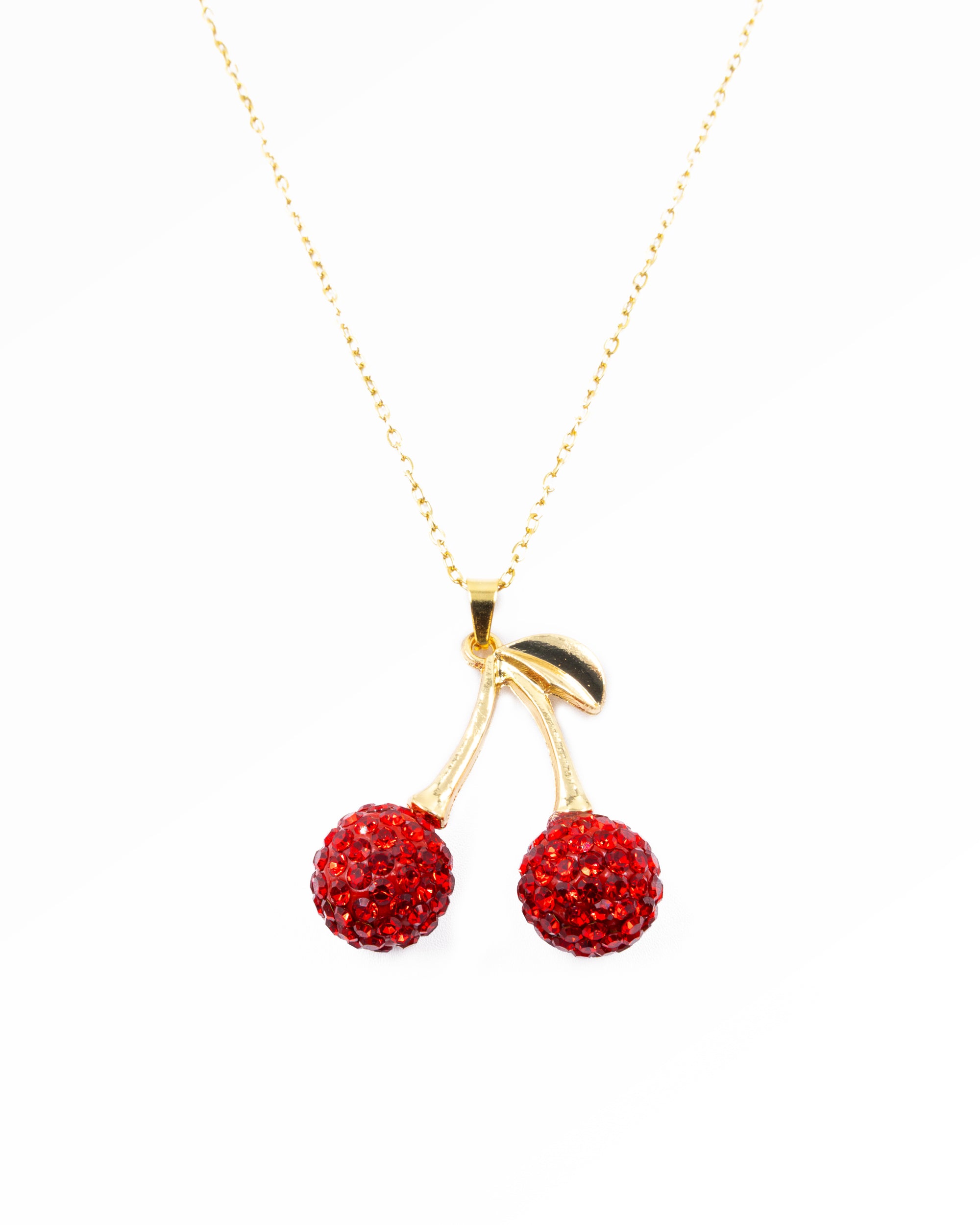 Collar de Cereza - M26 Oro Laminado
