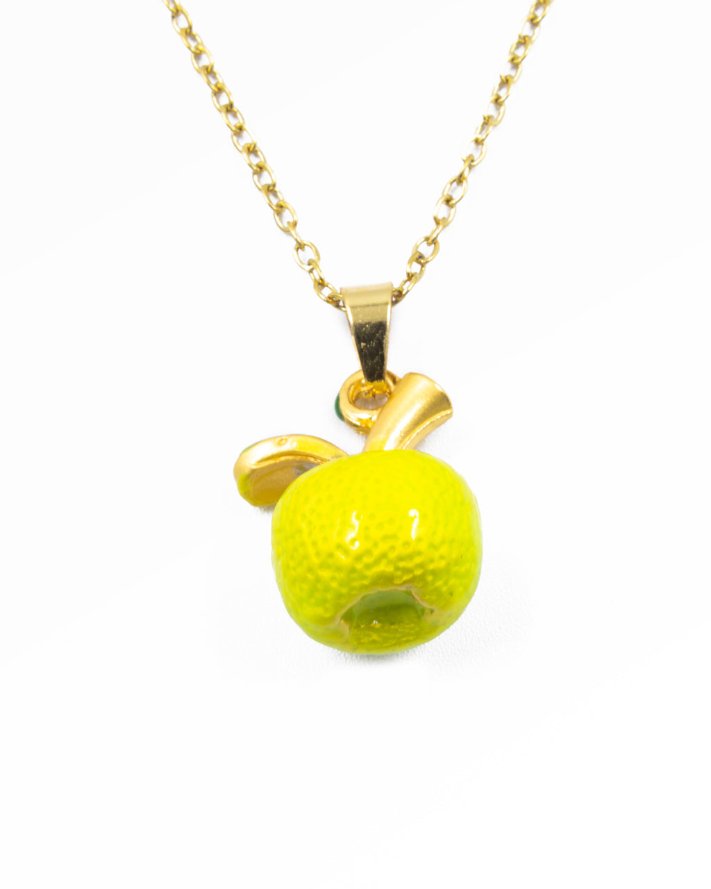 Collar de Manzana - M22 Oro Laminado