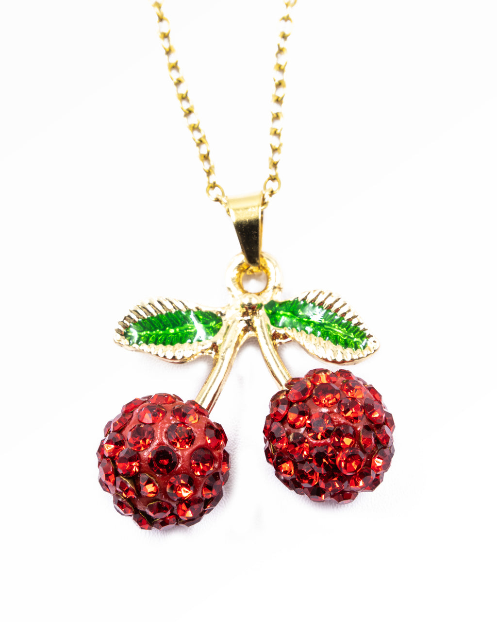 Collar de Cereza - M27 Oro Laminado