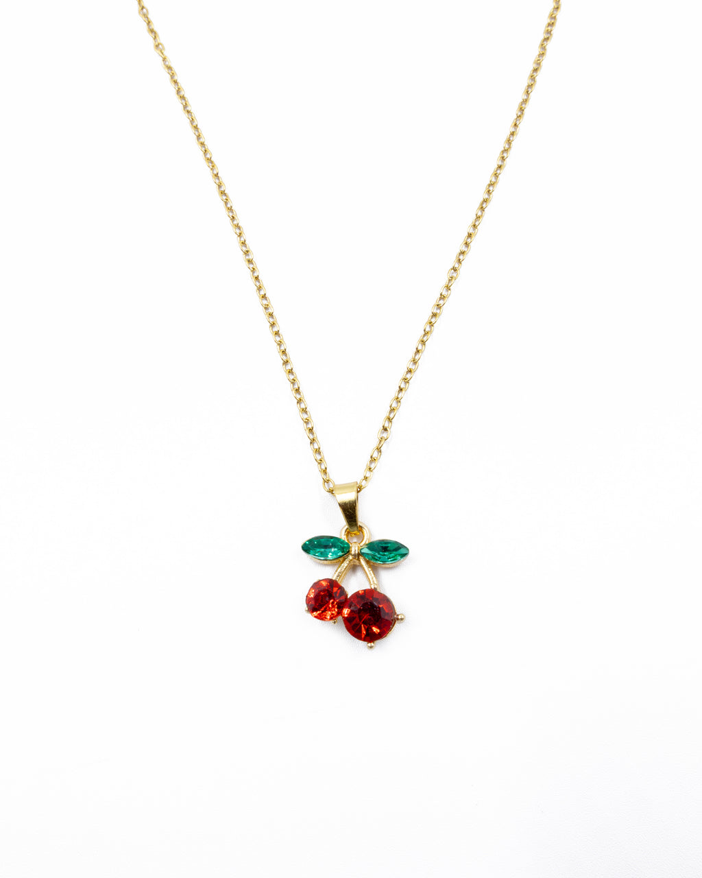 Collar de Cereza - M3 Oro Laminado