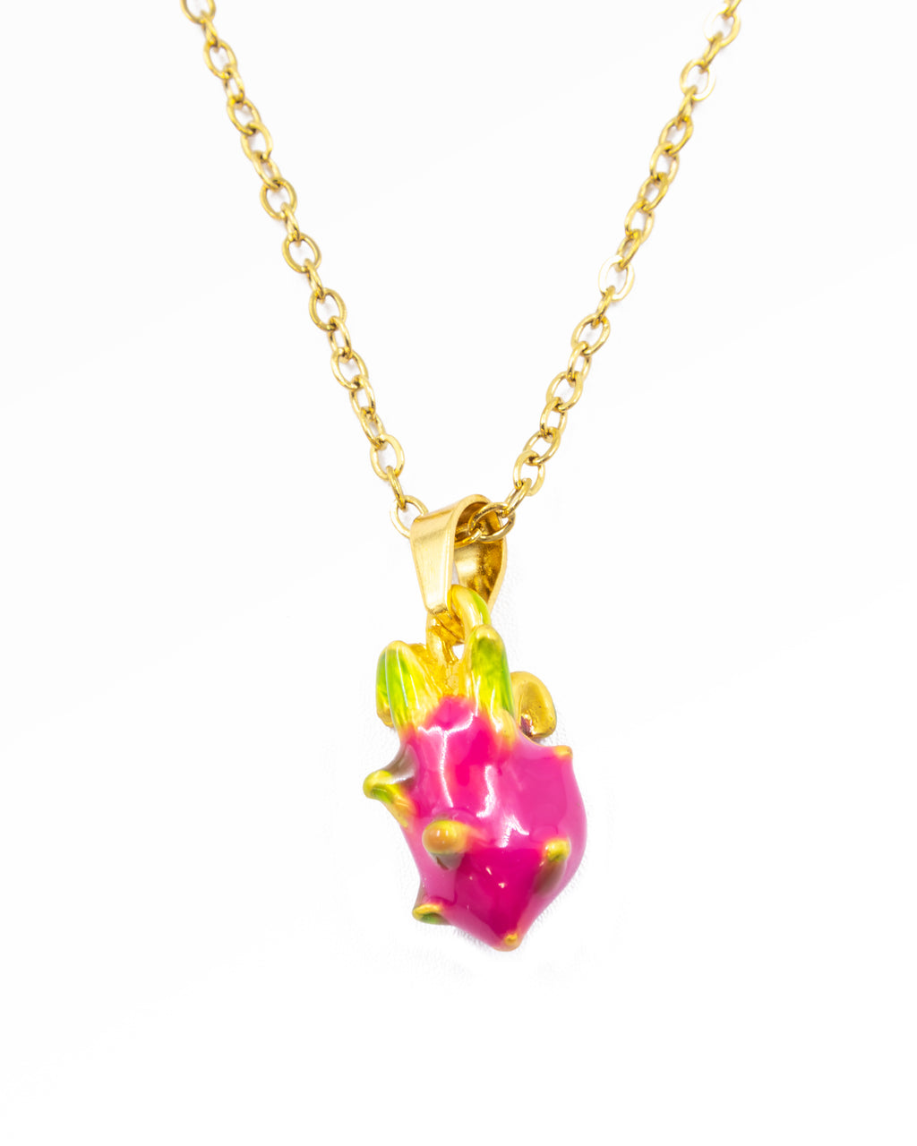 Collar de Fruta de Dragon - M23 Oro Laminado
