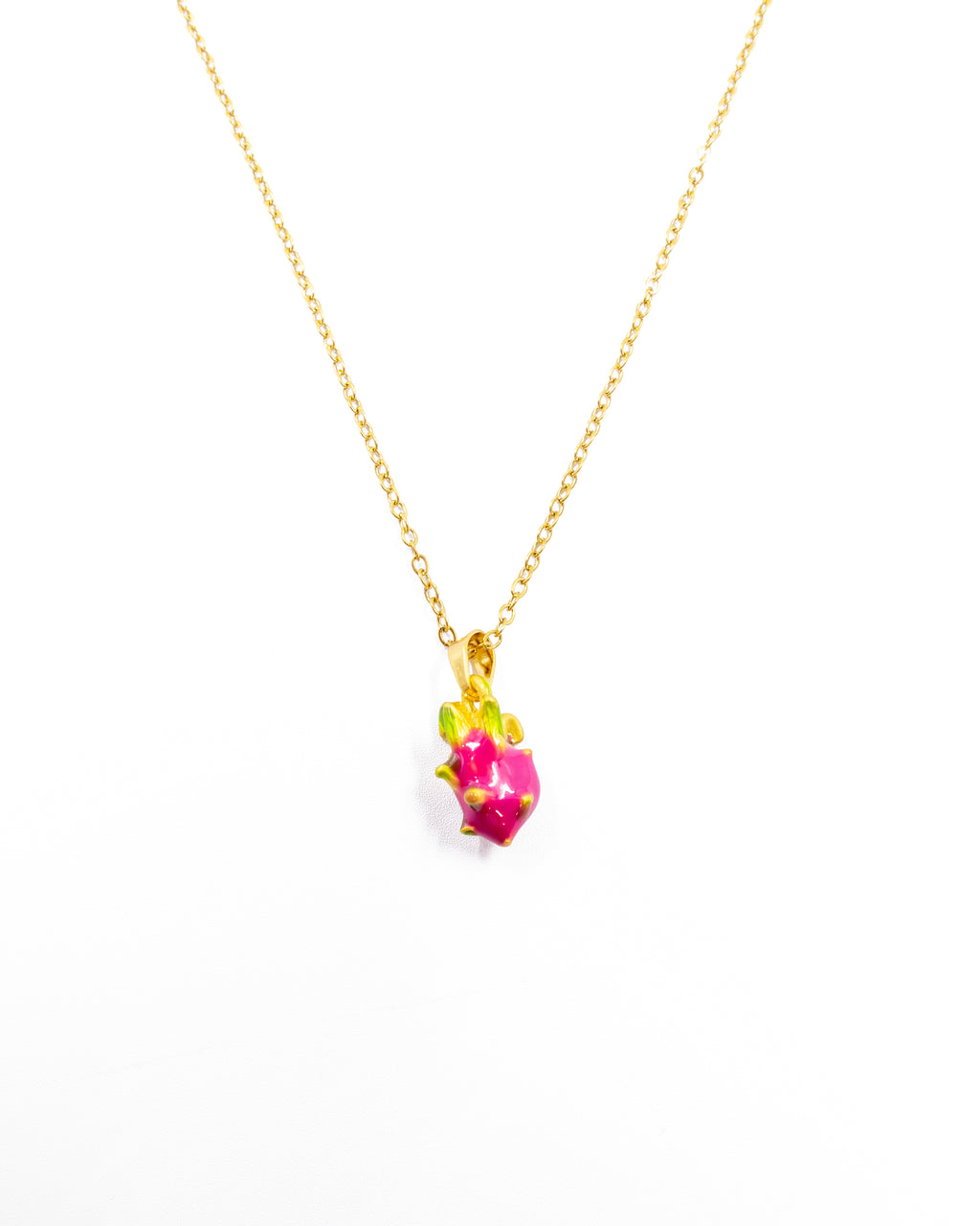 Collar de Fruta de Dragon - M23 Oro Laminado