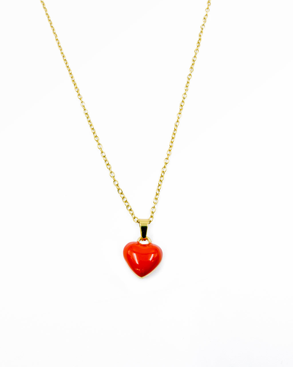 Collar de Corazon - M13 Oro Laminado