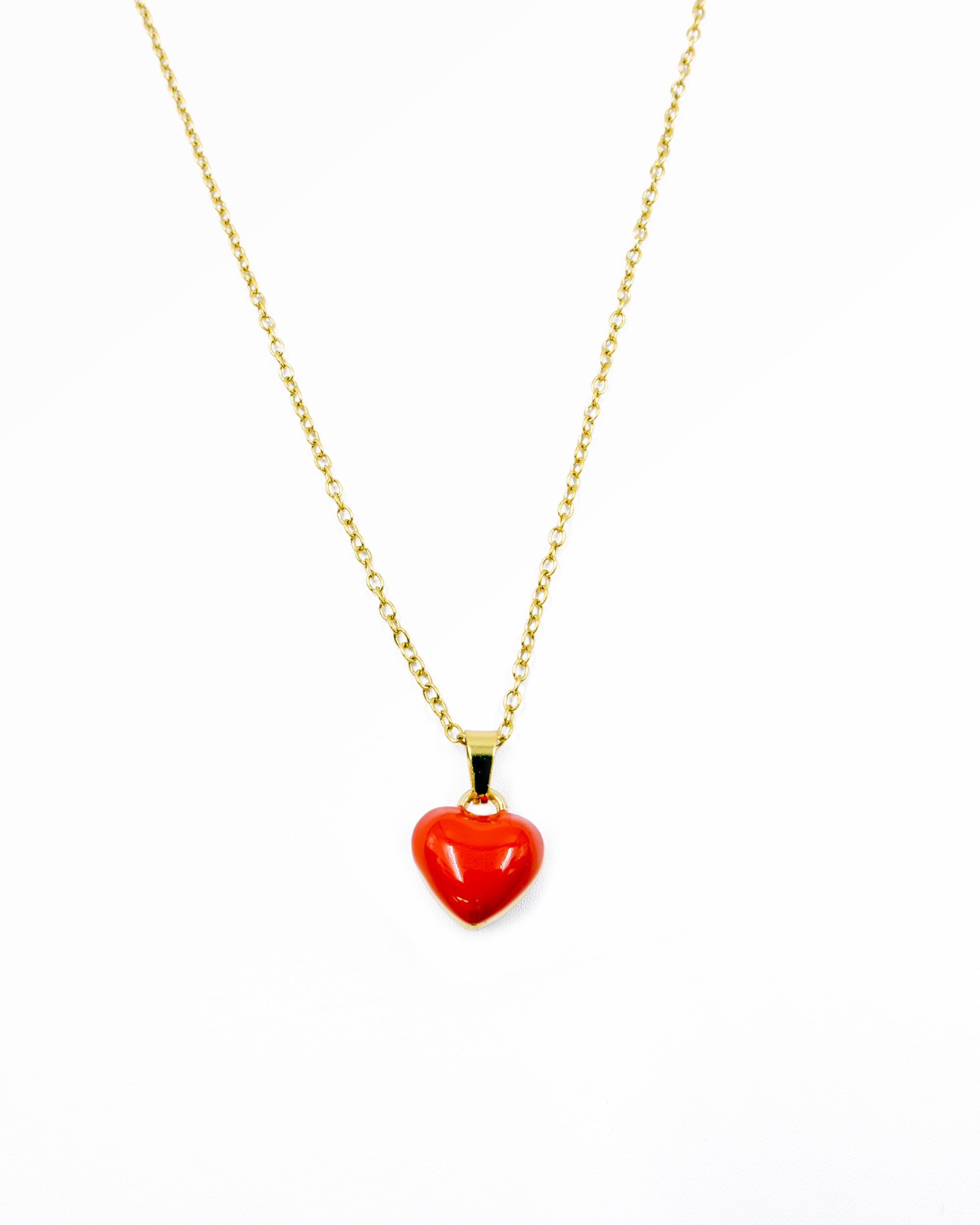 Collar de Corazon - M13 Oro Laminado
