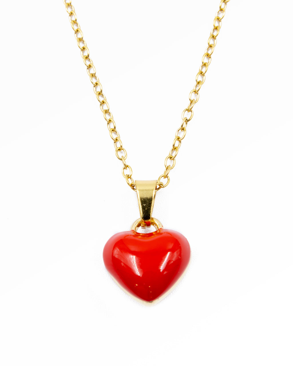 Collar de Corazon - M13 Oro Laminado