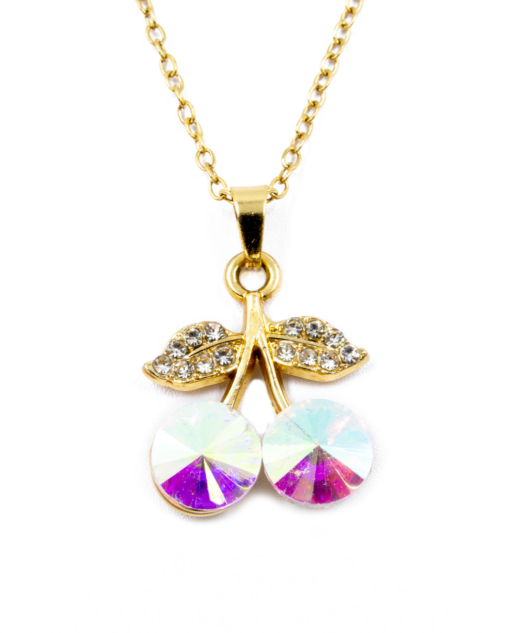 Collar de Cereza - M6 Oro Laminado