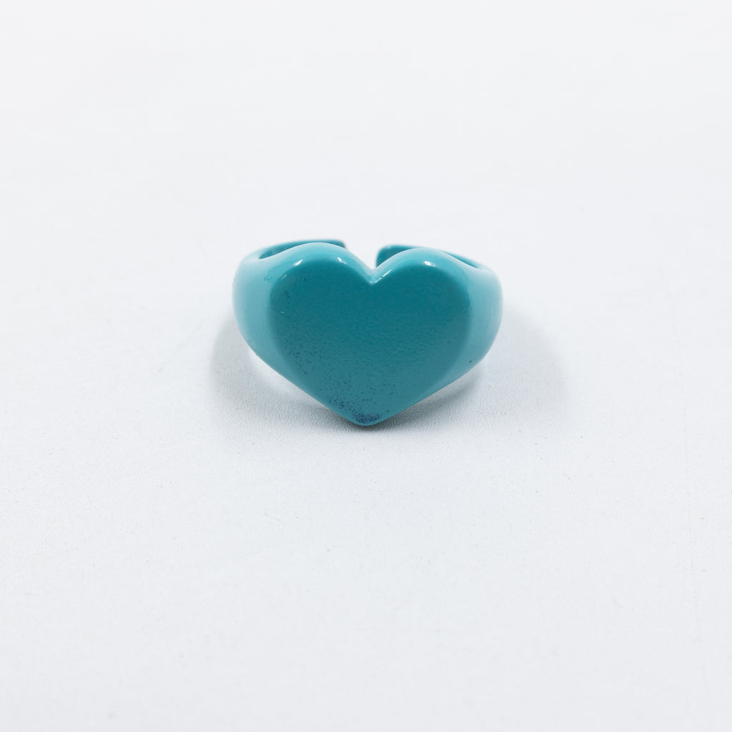 Anillo Ajustable de Corazón M1 Oro Laminado