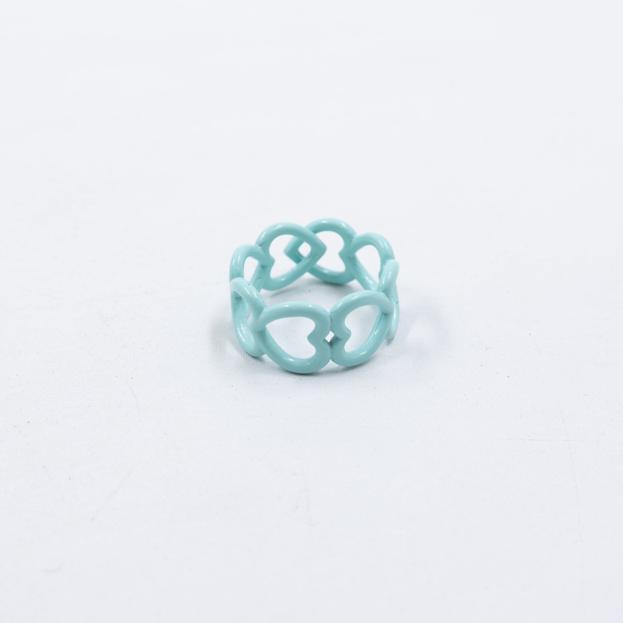 Anillo Ajustable de corazones M2 Oro Laminado