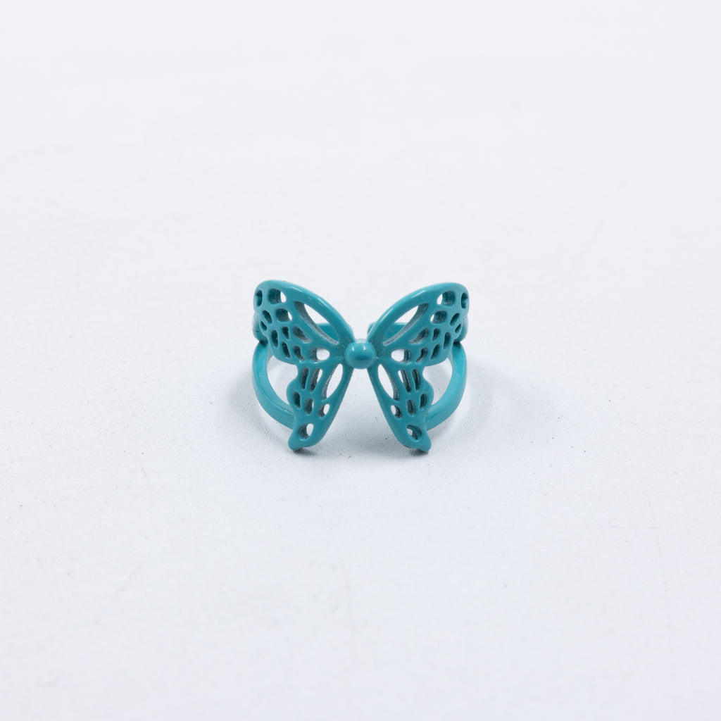Anillo Ajustable de Mariposa M4 Oro Laminado