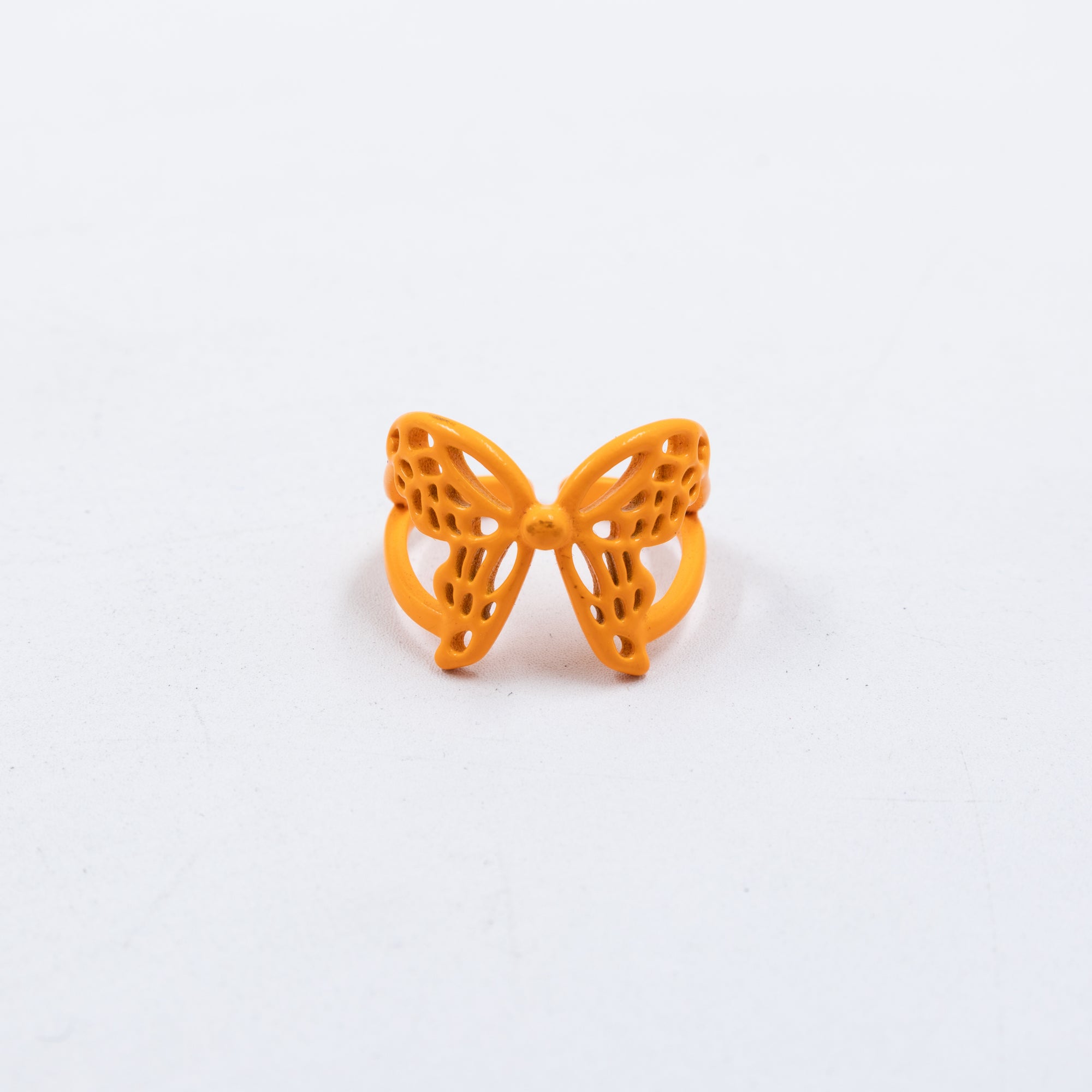 Anillo Ajustable de Mariposa M4 Oro Laminado