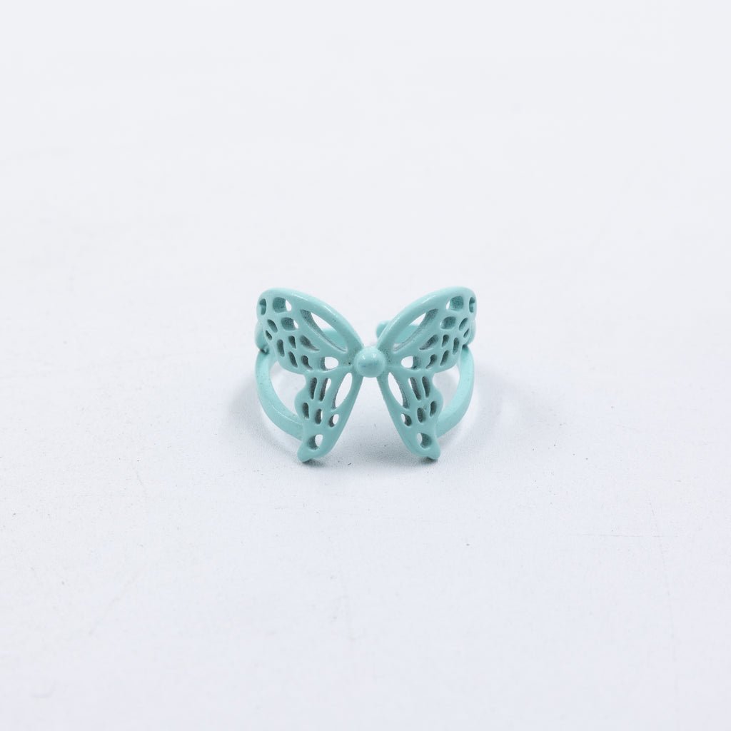 Anillo Ajustable de Mariposa M4 Oro Laminado