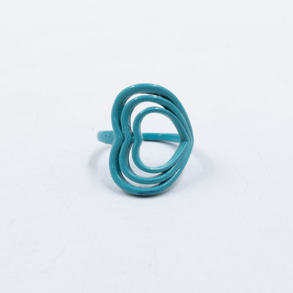 Anillo Ajustable de colores M6 Oro Laminado