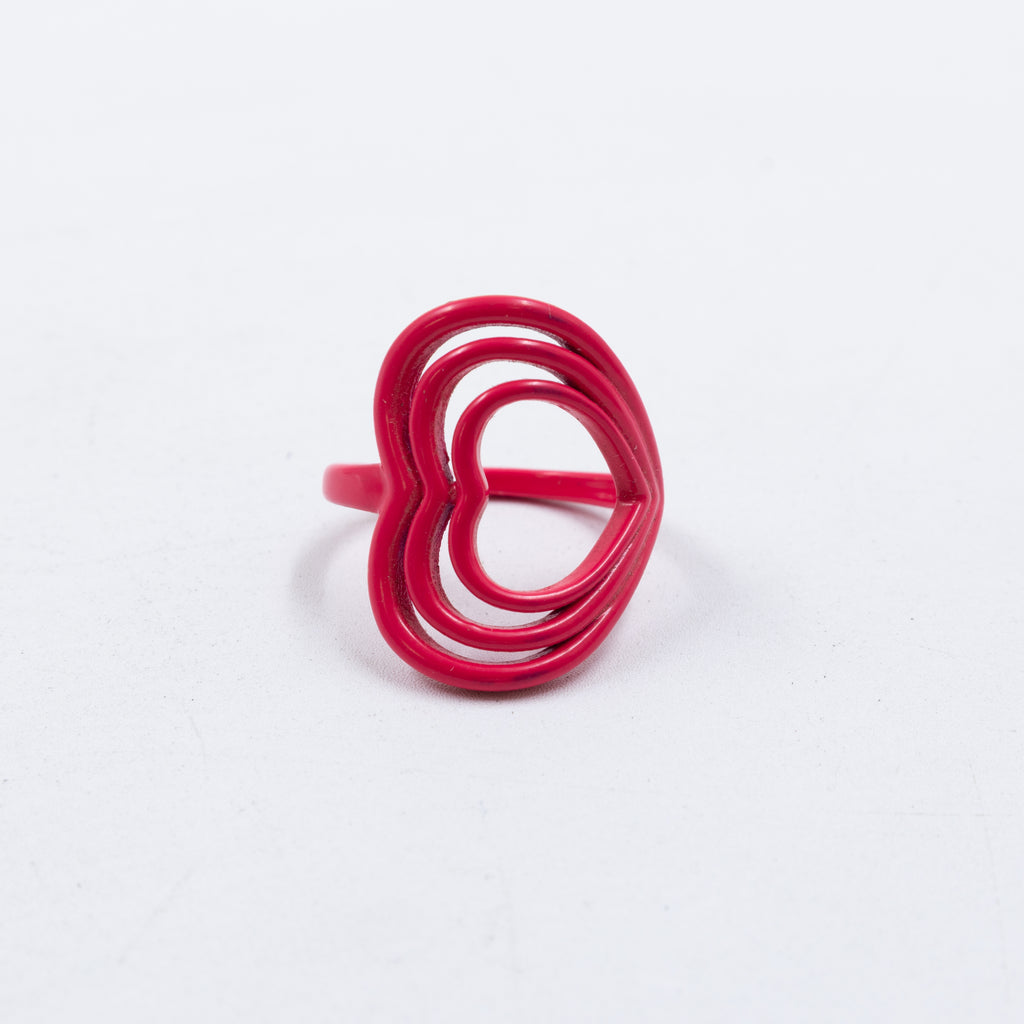 Anillo Ajustable de colores M6 Oro Laminado