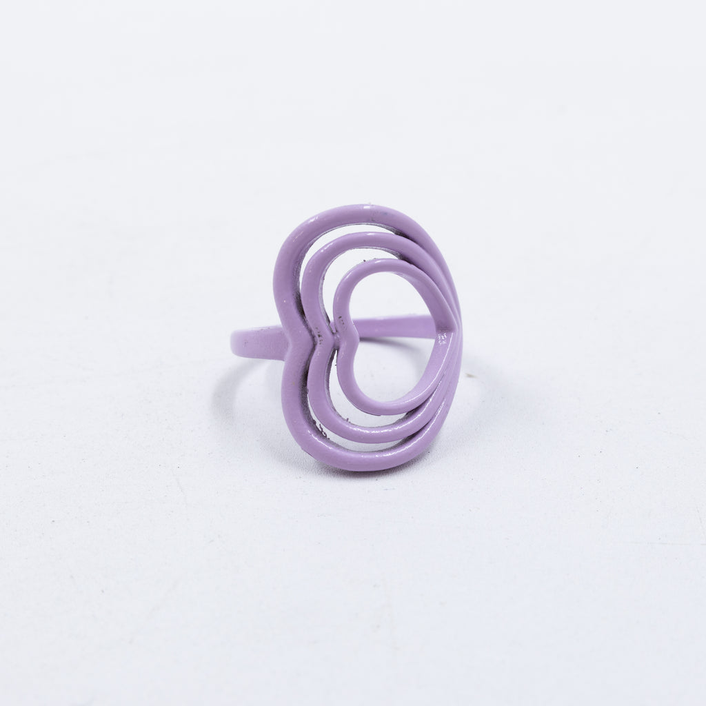 Anillo Ajustable de colores M6 Oro Laminado