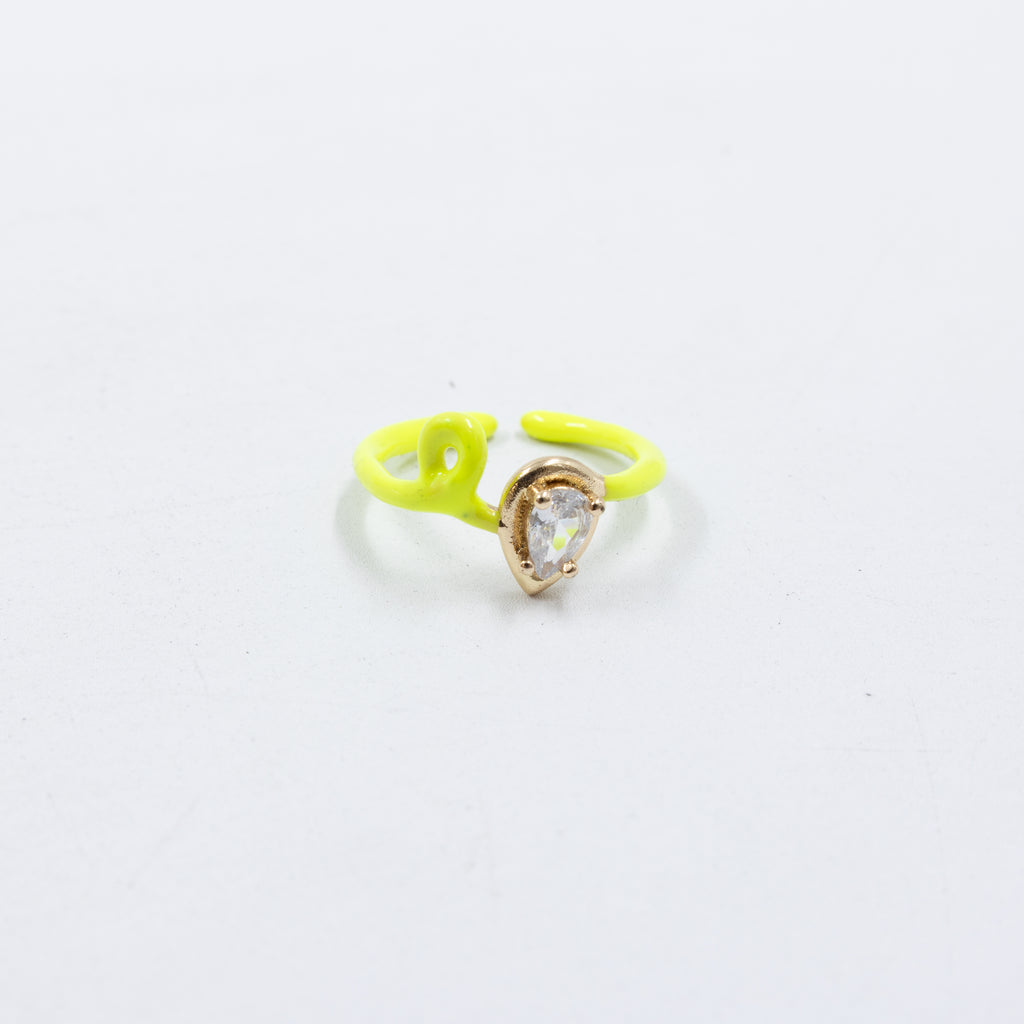 Anillo Ajustable de colores M12 Oro Laminado