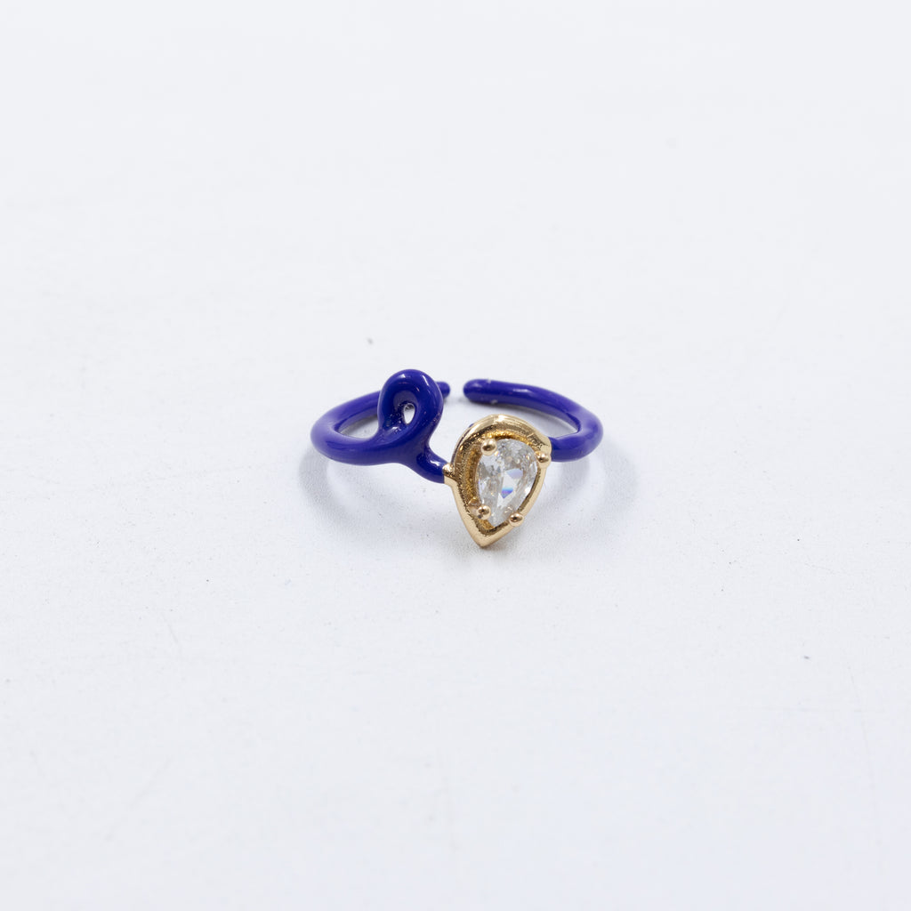 Anillo Ajustable de colores M12 Oro Laminado