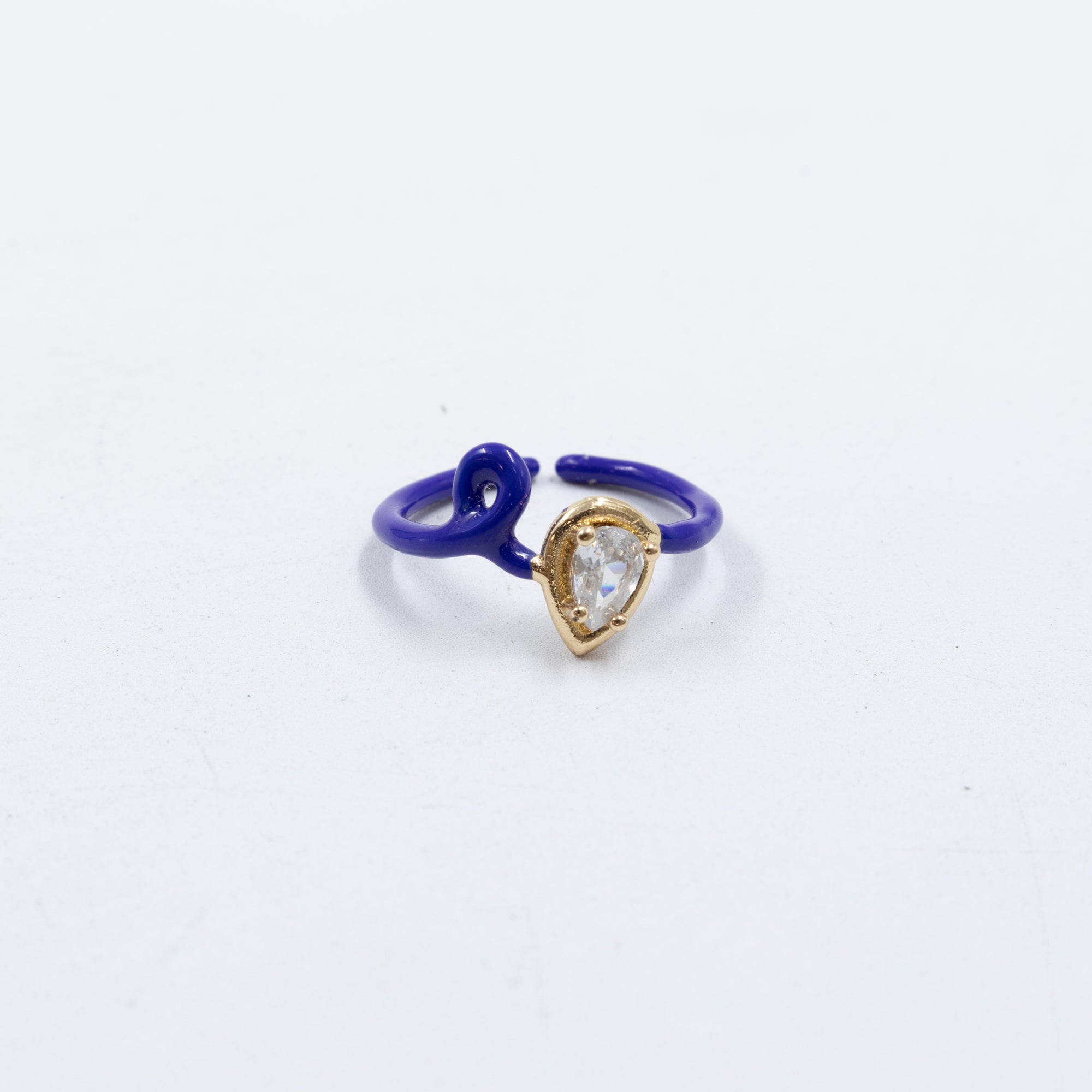 Anillo Ajustable de colores M12 Oro Laminado
