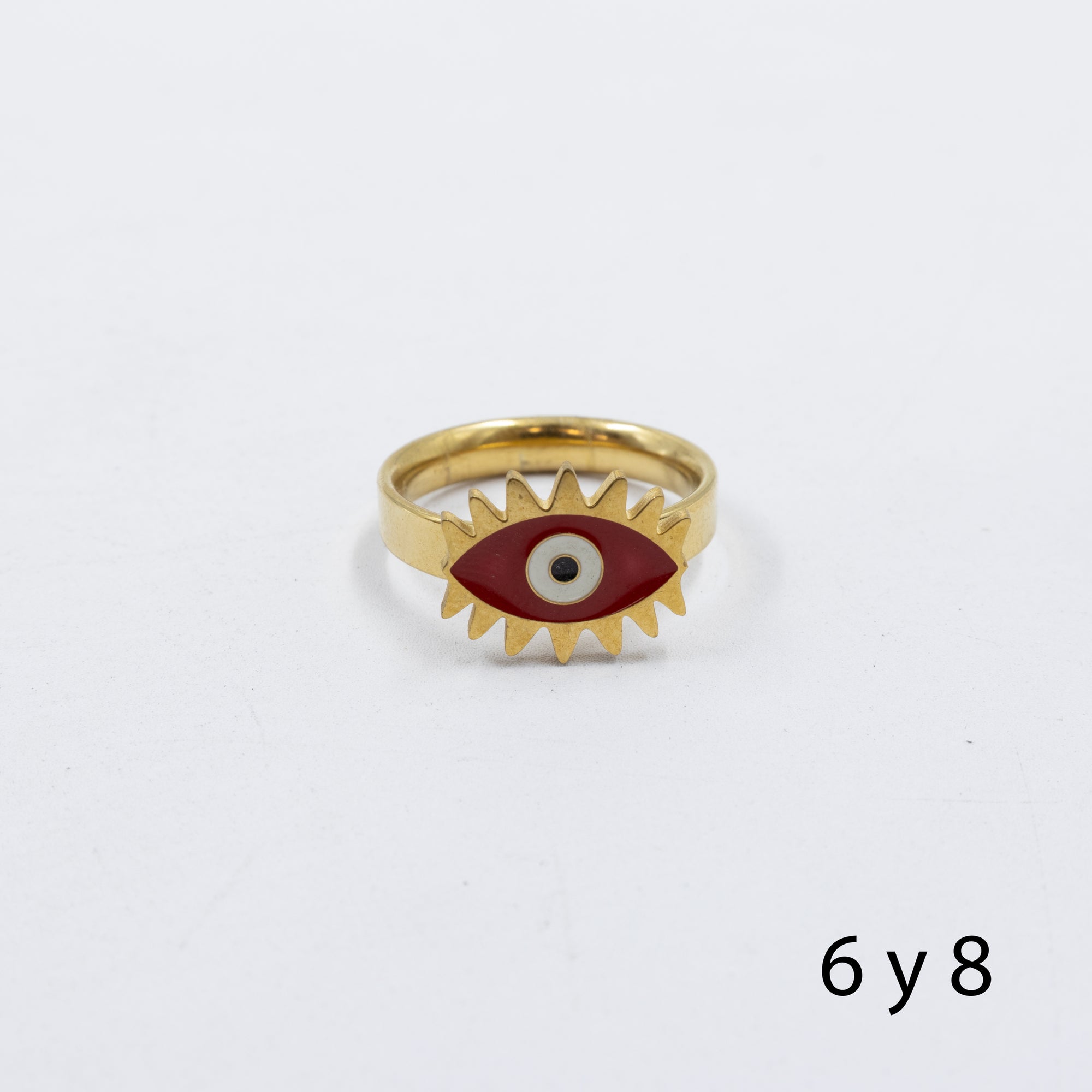Anillo Dorado M15 Oro Laminado