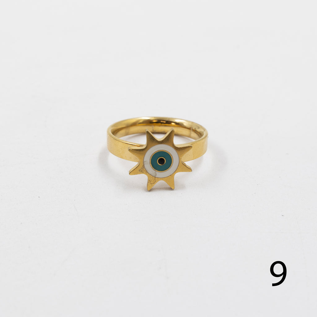 Anillo Dorado M15 Oro Laminado