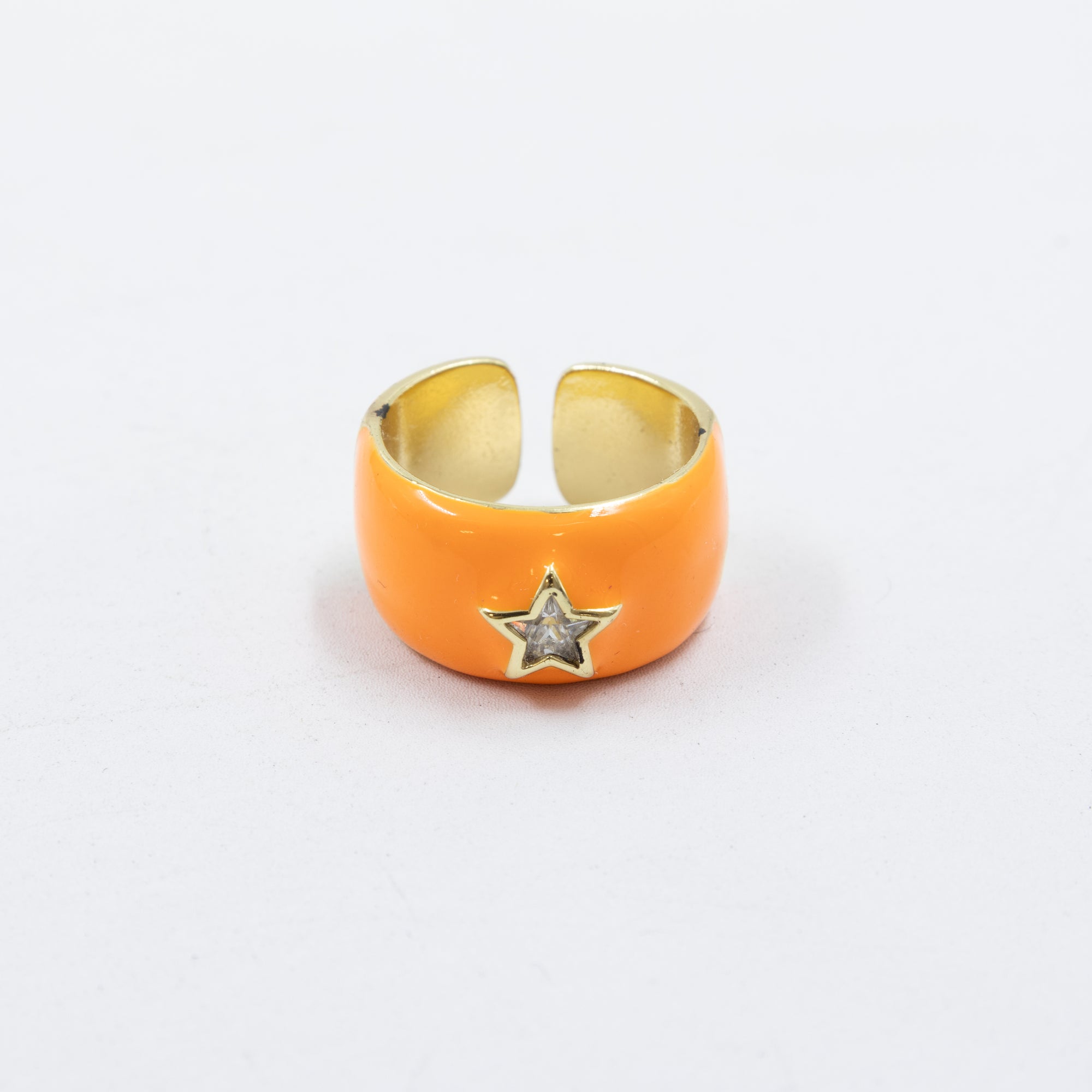 Anillo Dorado Ajustable M36 Oro Laminado