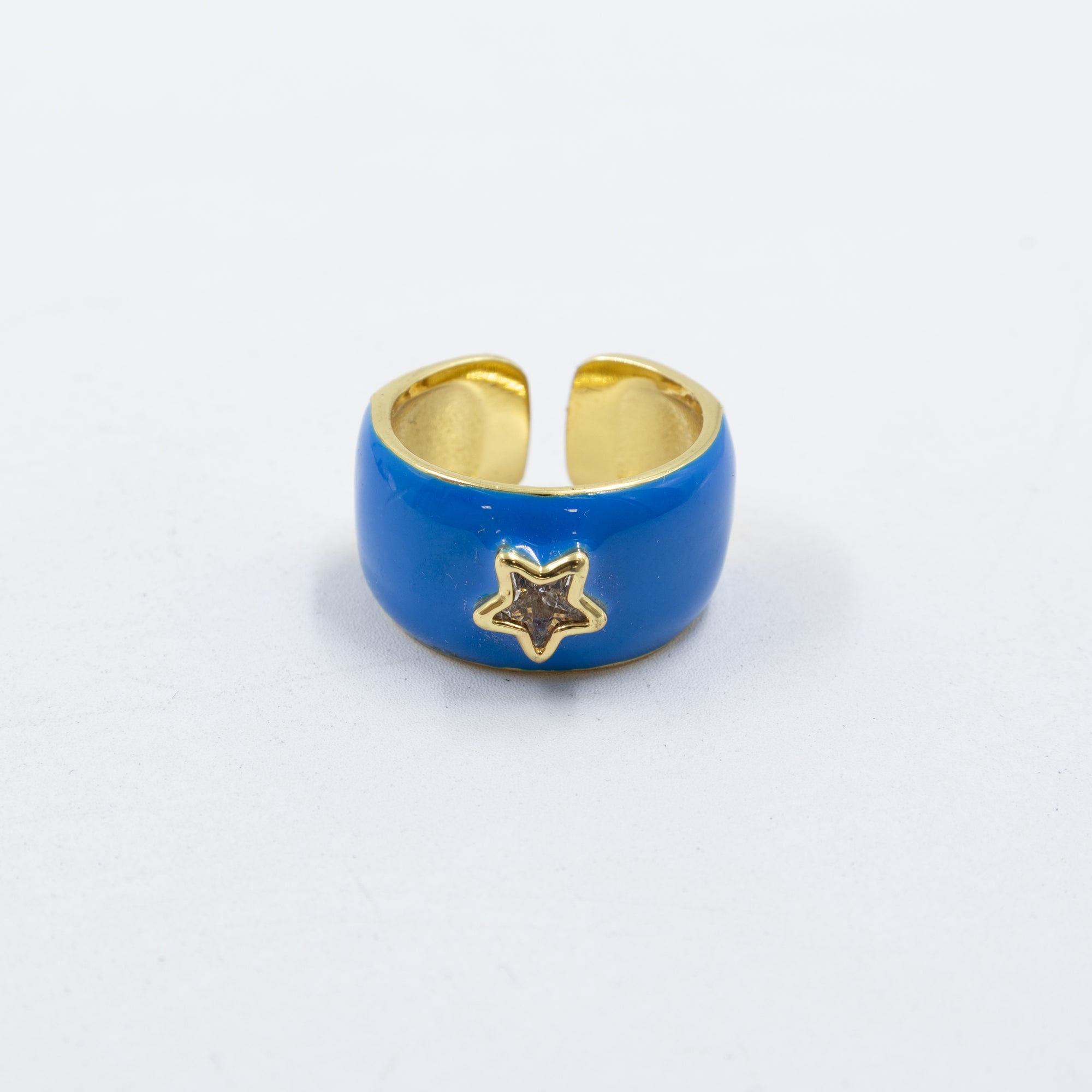 Anillo Dorado Ajustable M36 Oro Laminado
