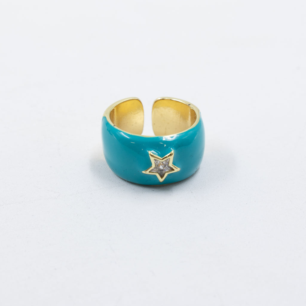 Anillo Dorado Ajustable M36 Oro Laminado