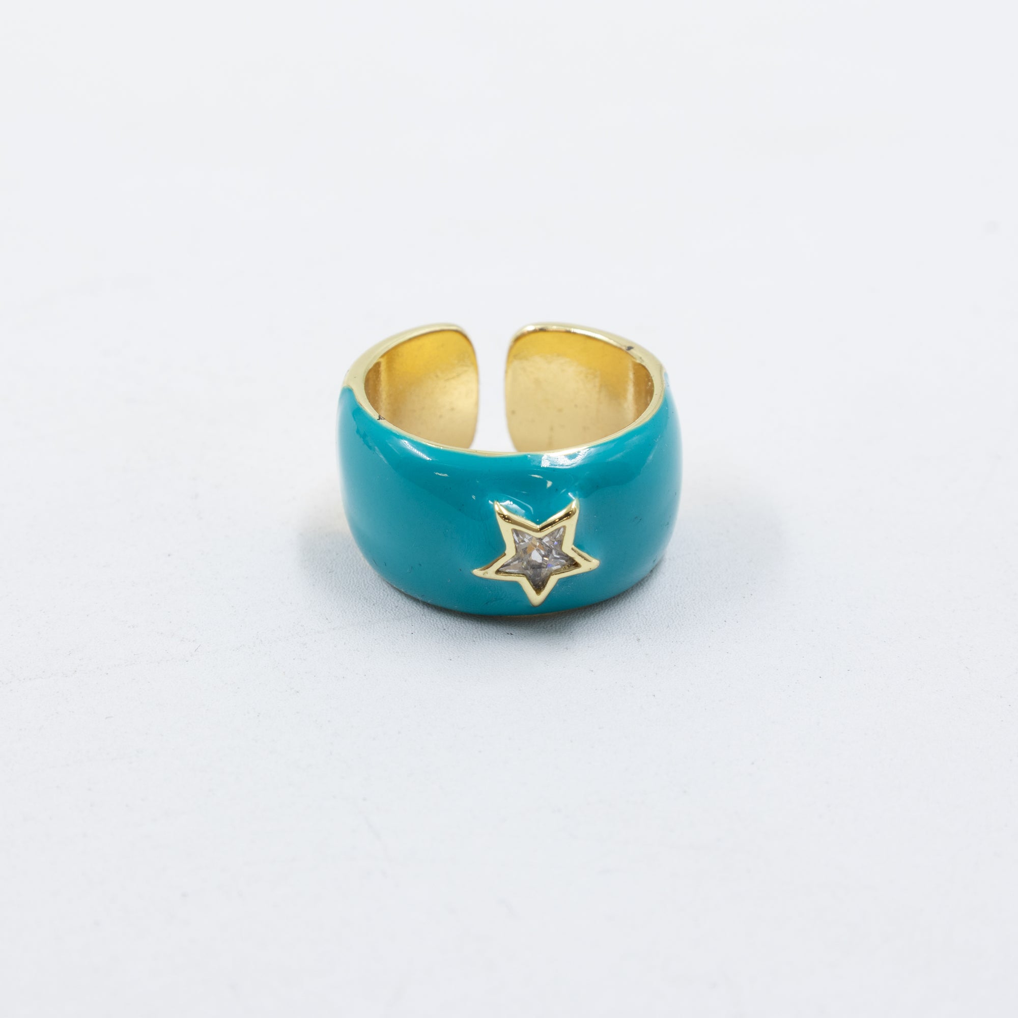 Anillo Dorado Ajustable M36 Oro Laminado