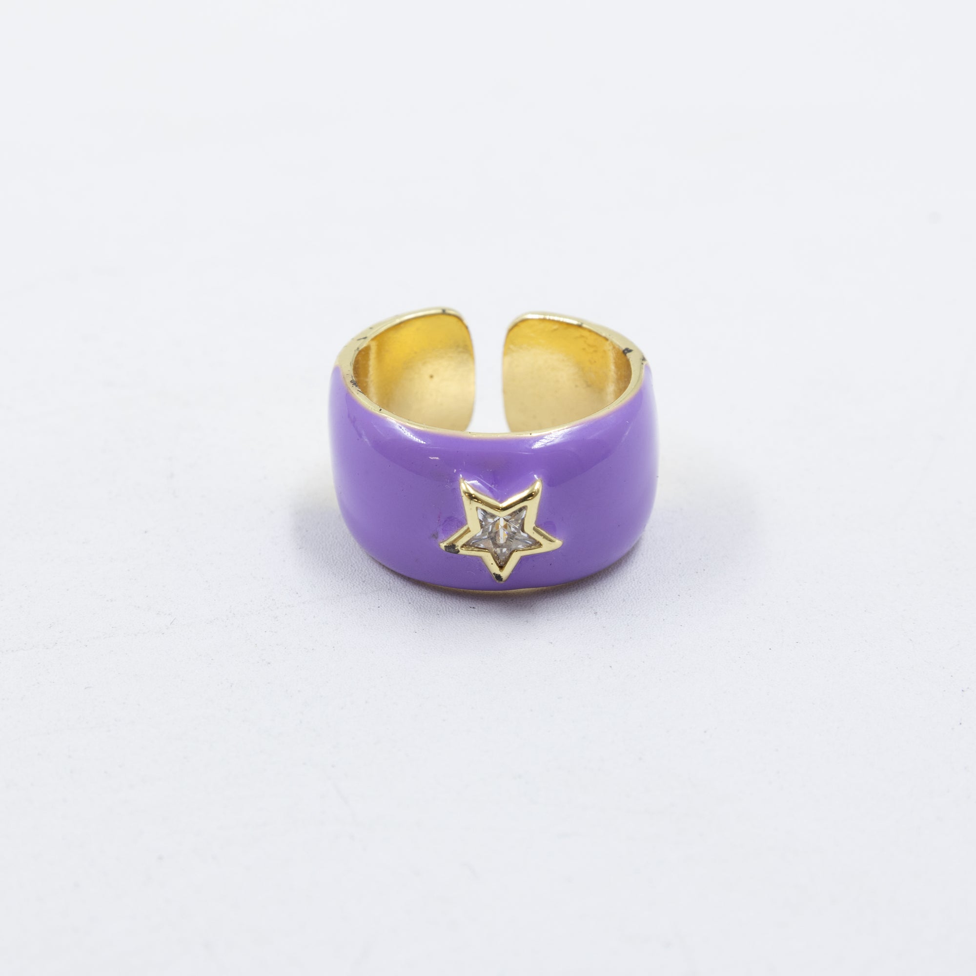 Anillo Dorado Ajustable M36 Oro Laminado