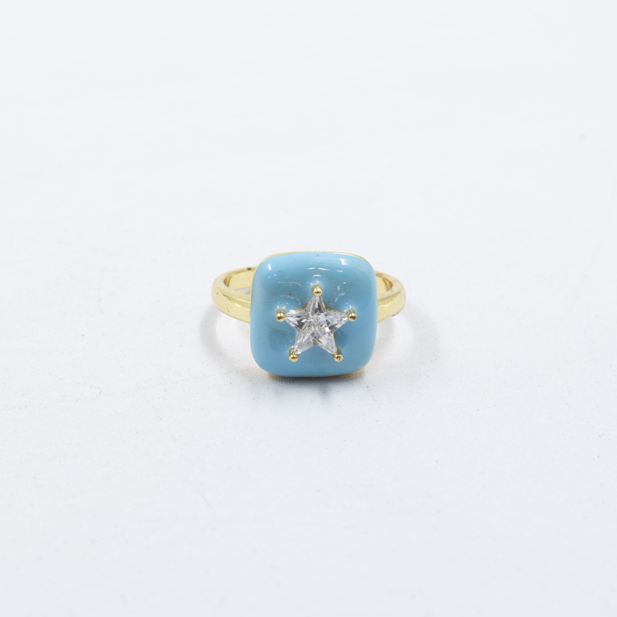 Anillo Dorado Ajustable M37 Oro Laminado