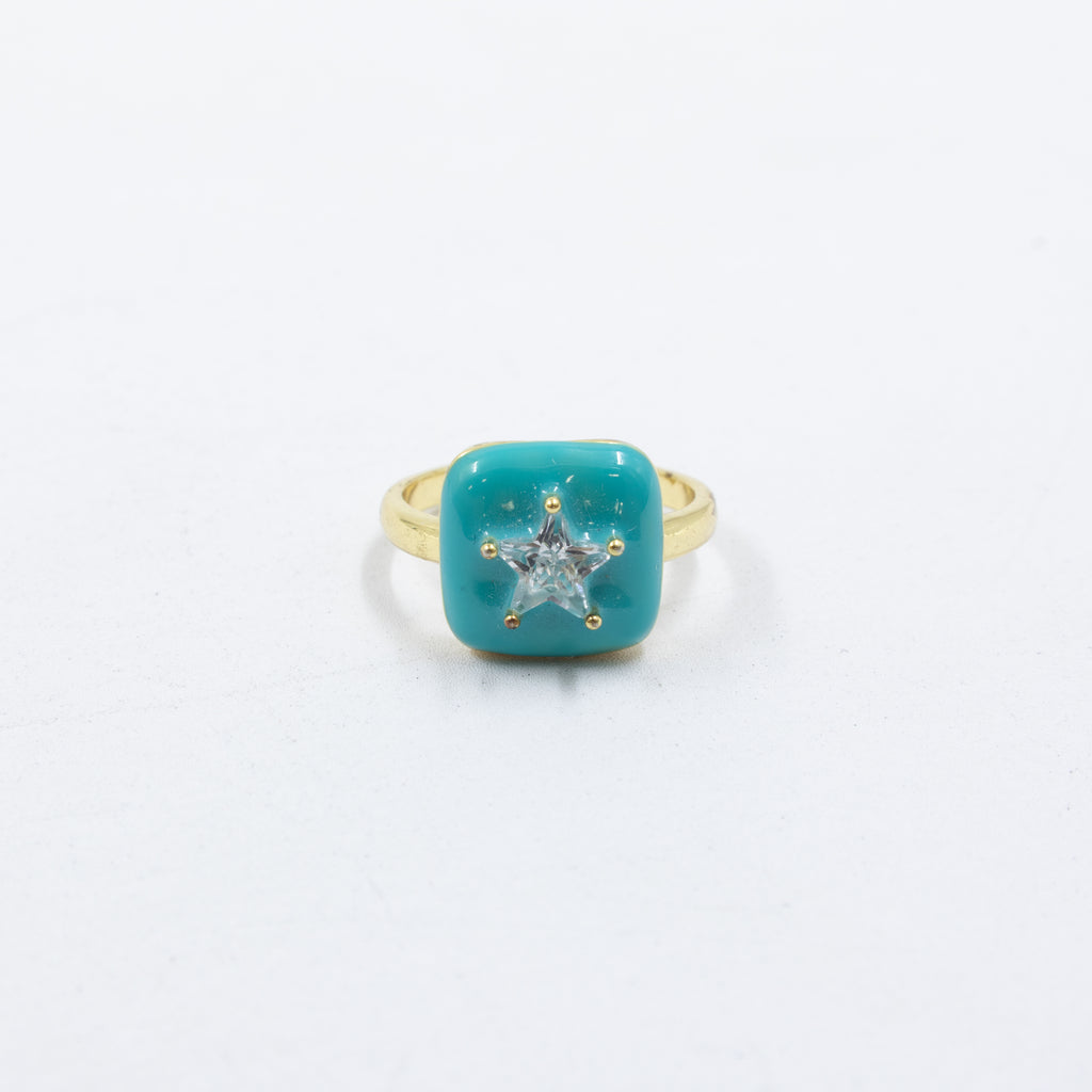 Anillo Dorado Ajustable M37 Oro Laminado