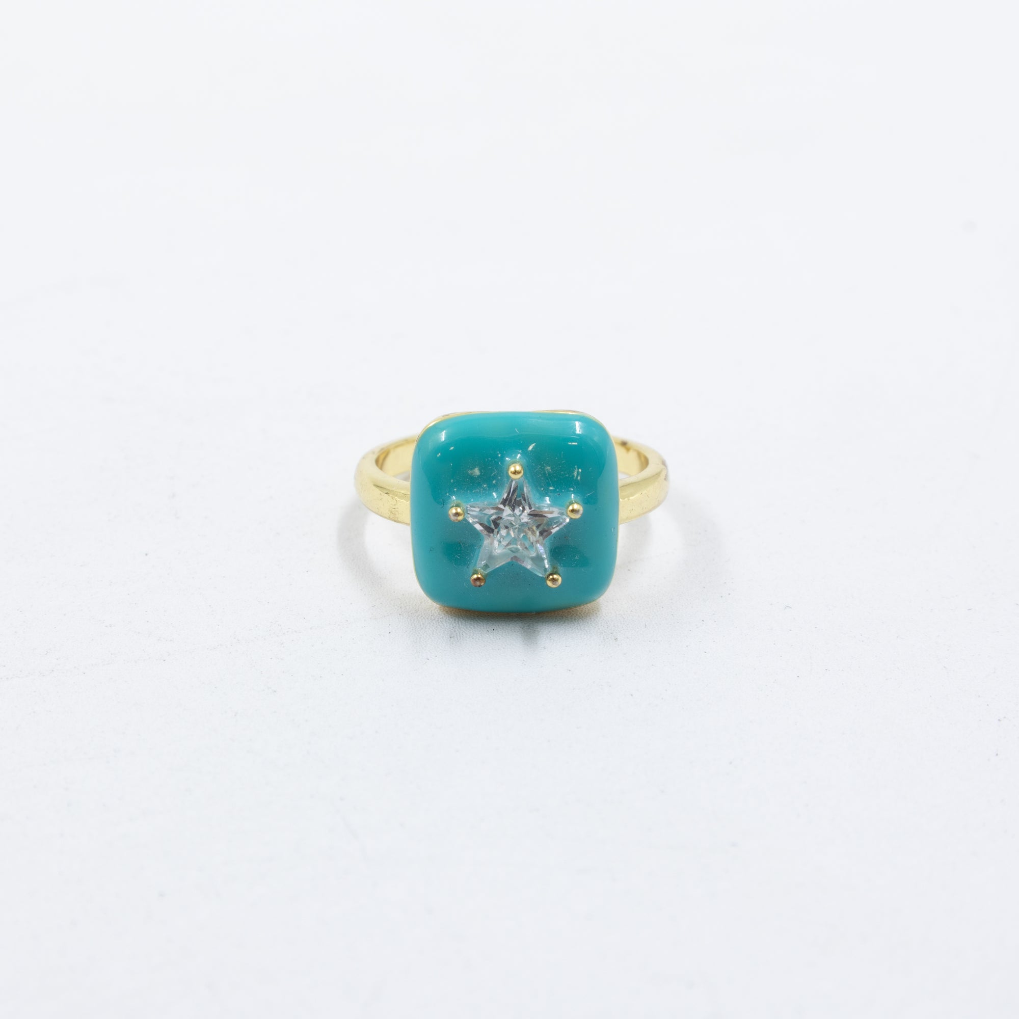 Anillo Dorado Ajustable M37 Oro Laminado