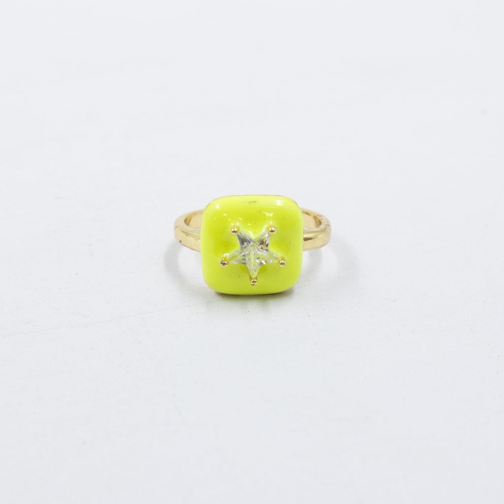 Anillo Dorado Ajustable M37 Oro Laminado