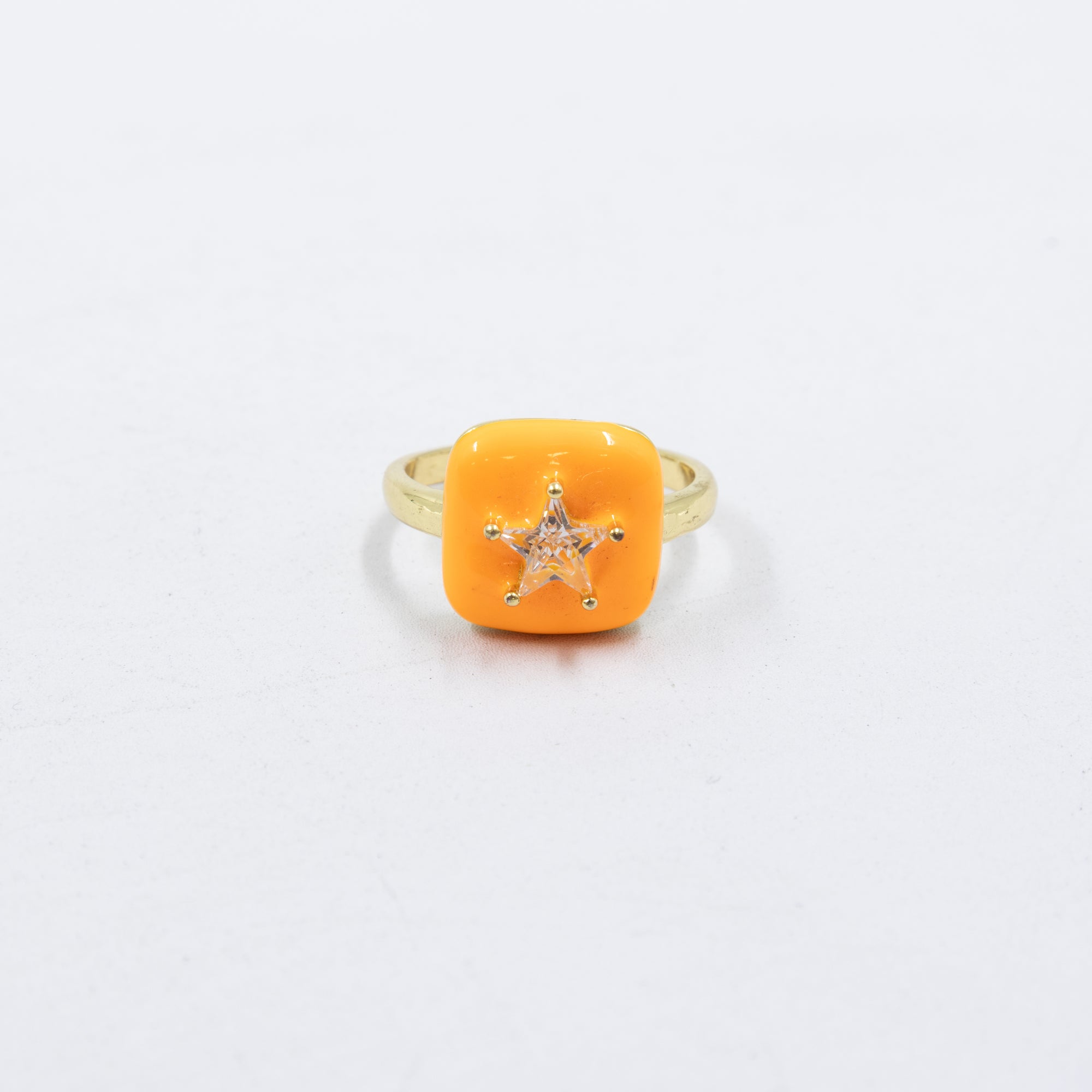 Anillo Dorado Ajustable M37 Oro Laminado