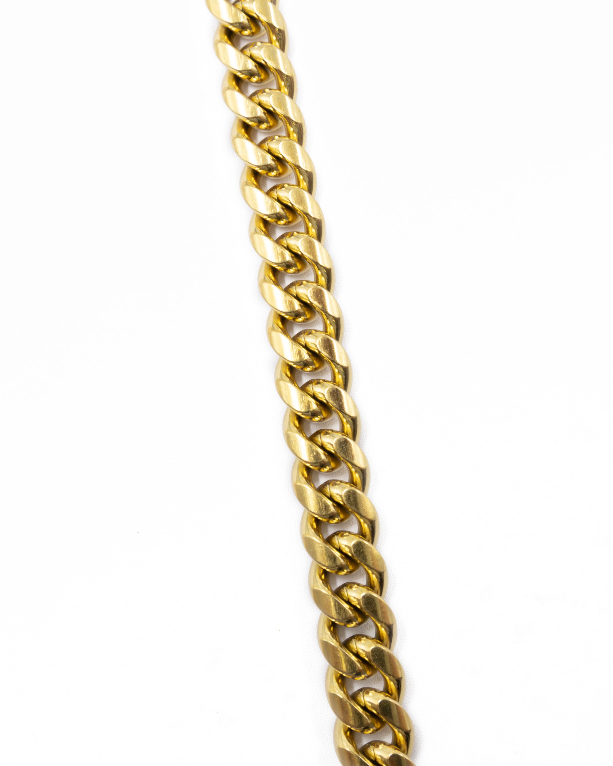Cadena Larga de Eslabones Dorada - M37 Acero Inoxidable