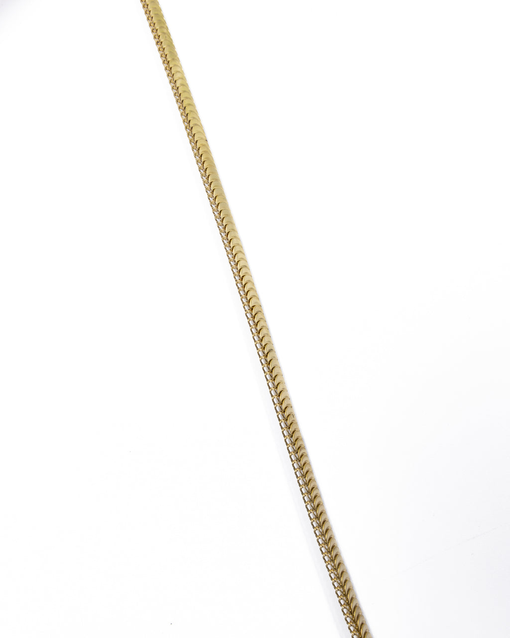 Cadena Larga de Eslabones Dorada - M35 Acero Inoxidable