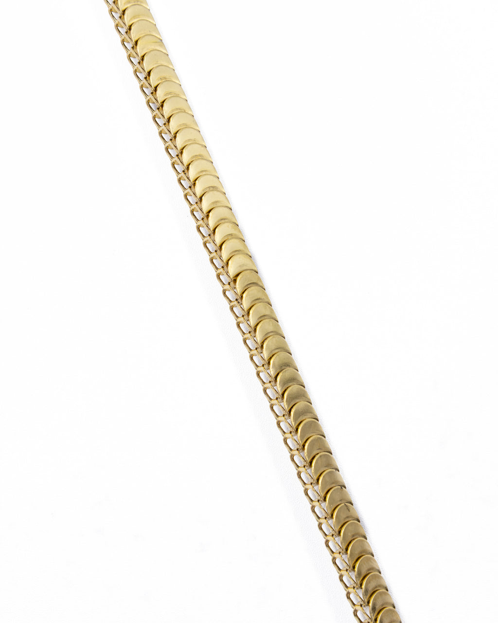 Cadena Larga de Eslabones Dorada - M35 Acero Inoxidable